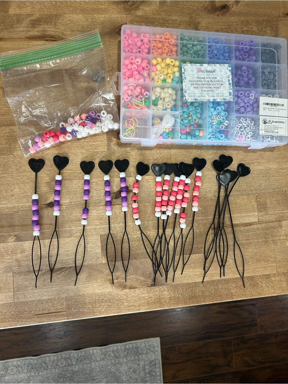 Hair beads—silicone and non silicone